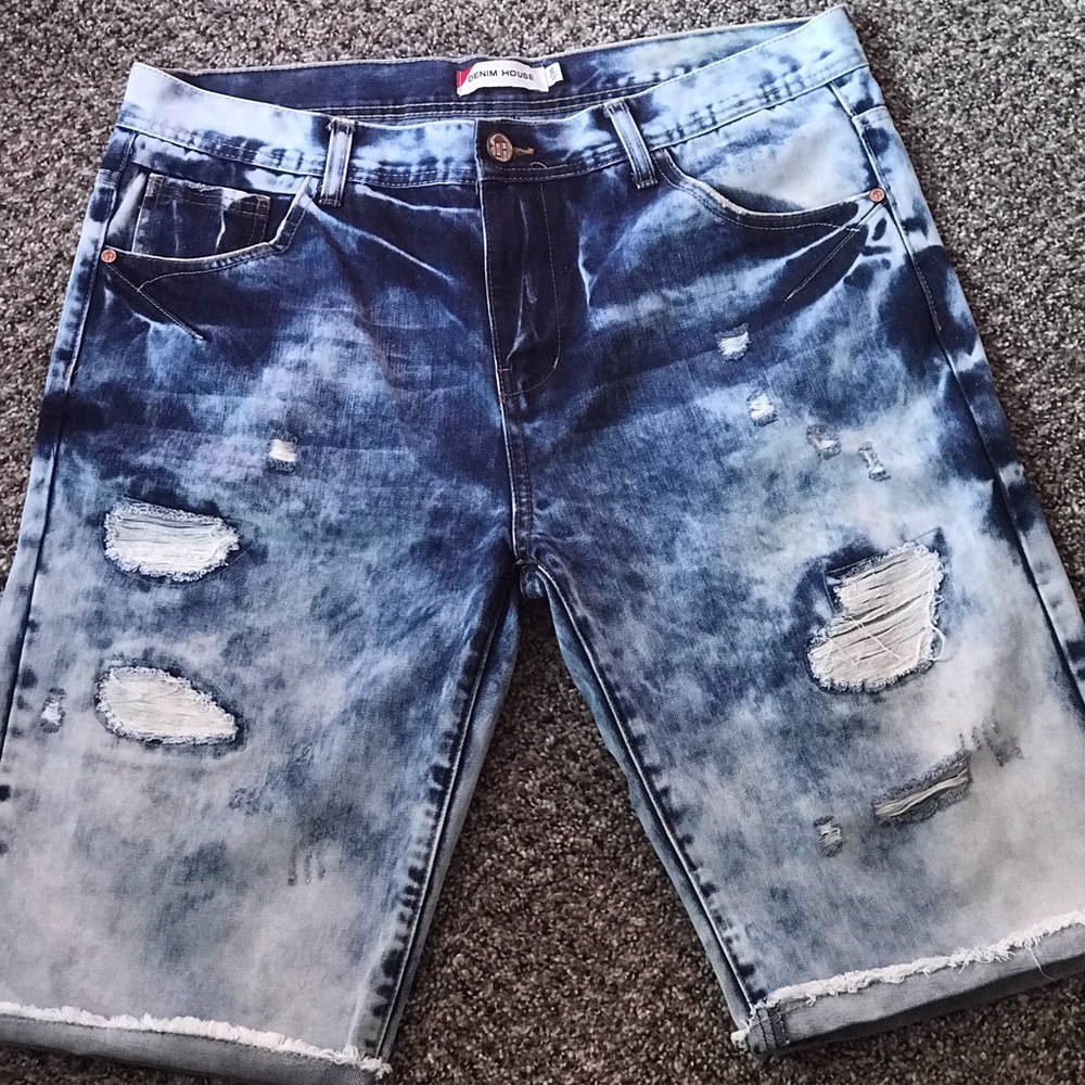 Denim house shorts